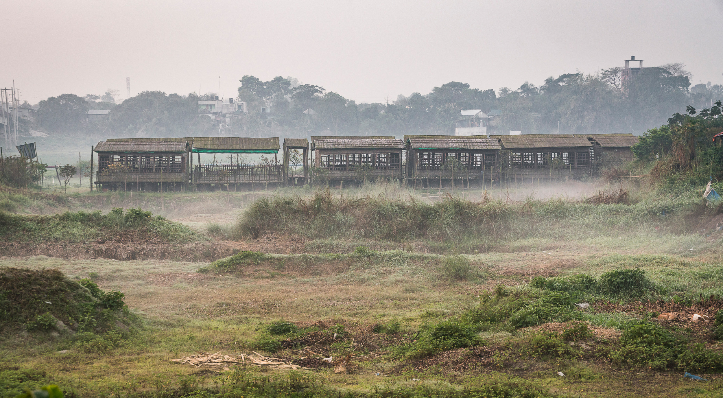 竹构校园综合体，适应水患的智慧设计-0