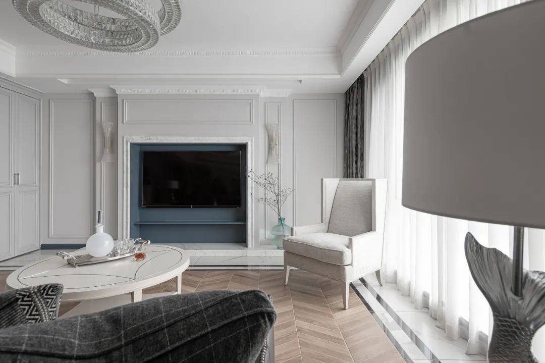 竖厅改横厅的超强设计，诠释优雅温柔的空间氛围 | 宏福樘设计-16