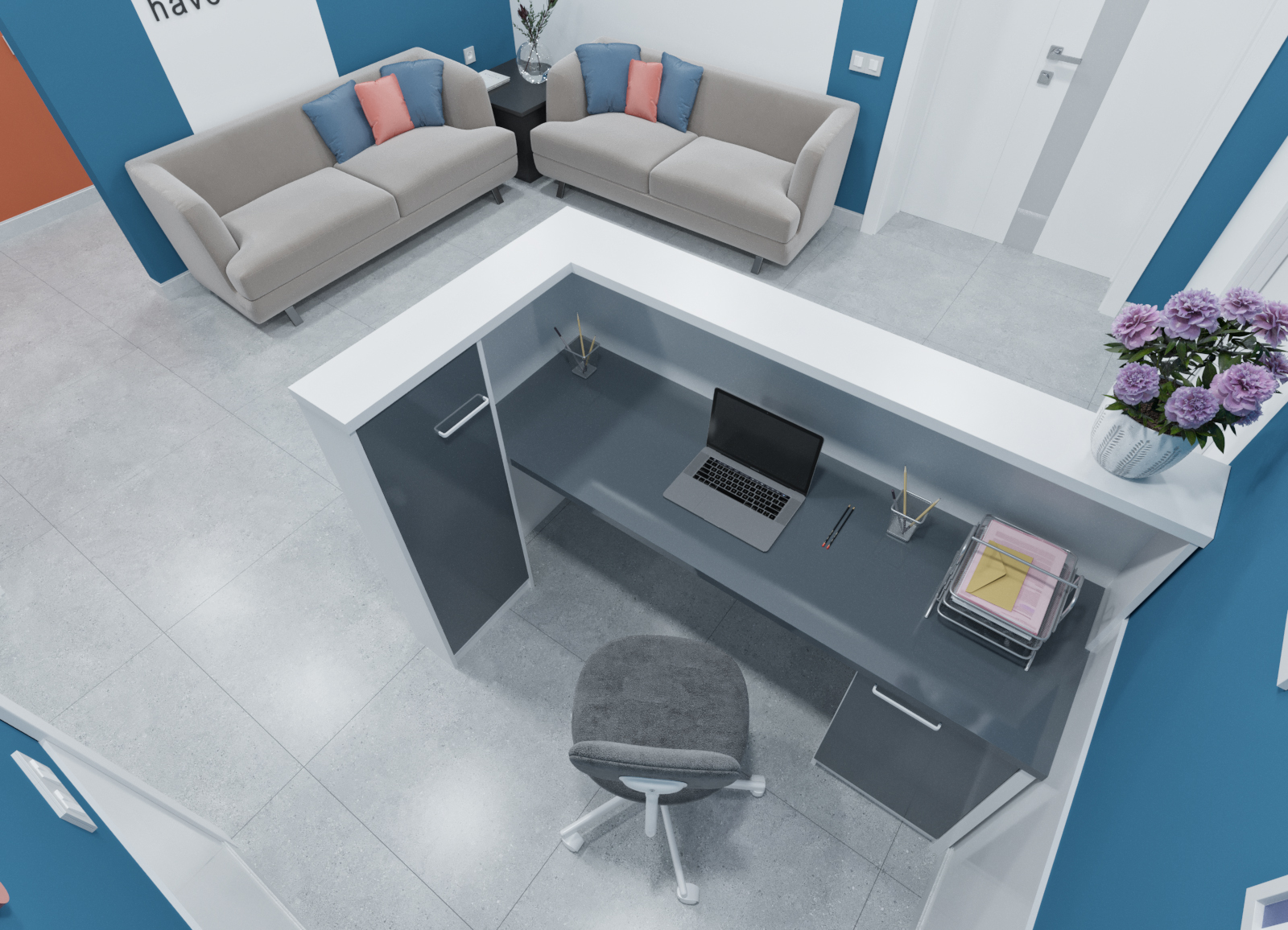 Dental Clinic - dental clinic interior design-6