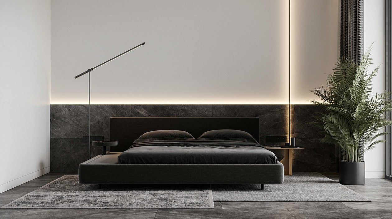 高级黑色系空间设计 无法抵御的气质！-15