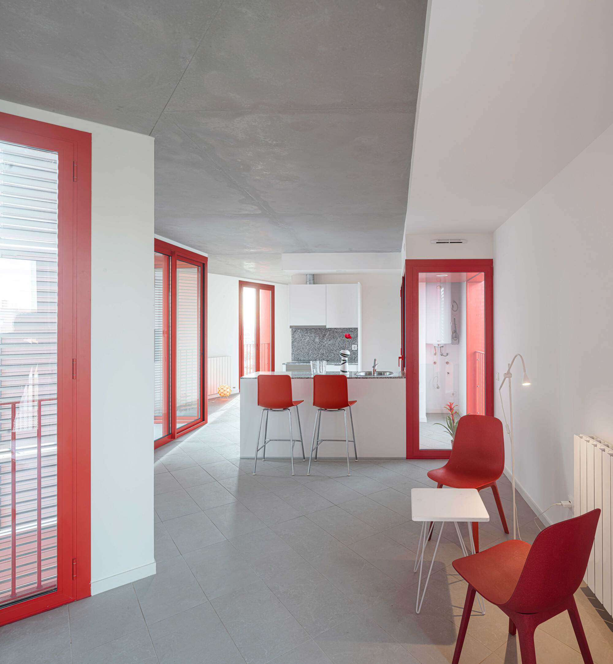 72 套社会住房单元丨西班牙巴塞罗那-31