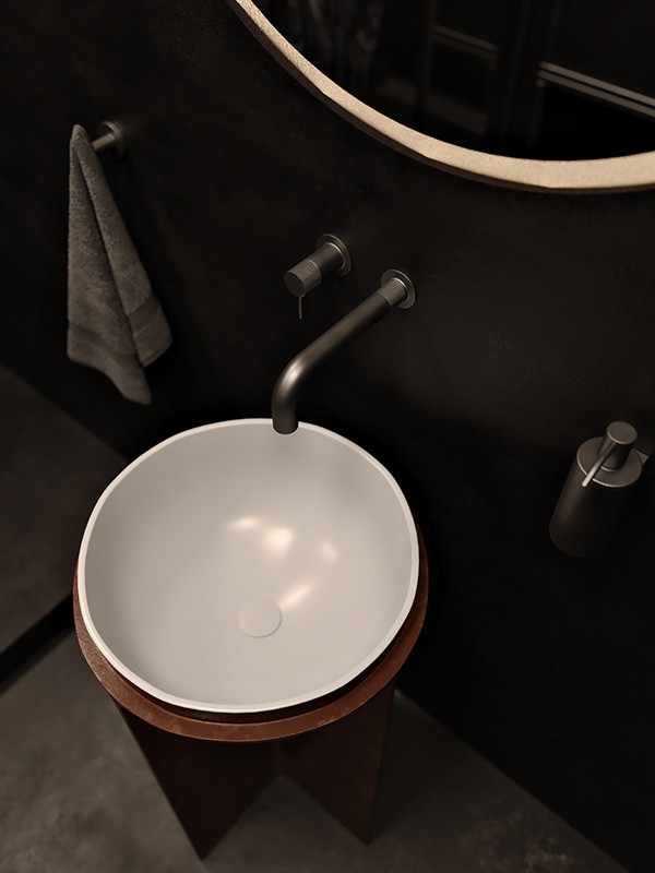 125㎡黑色系住宅设计 超酷！-14