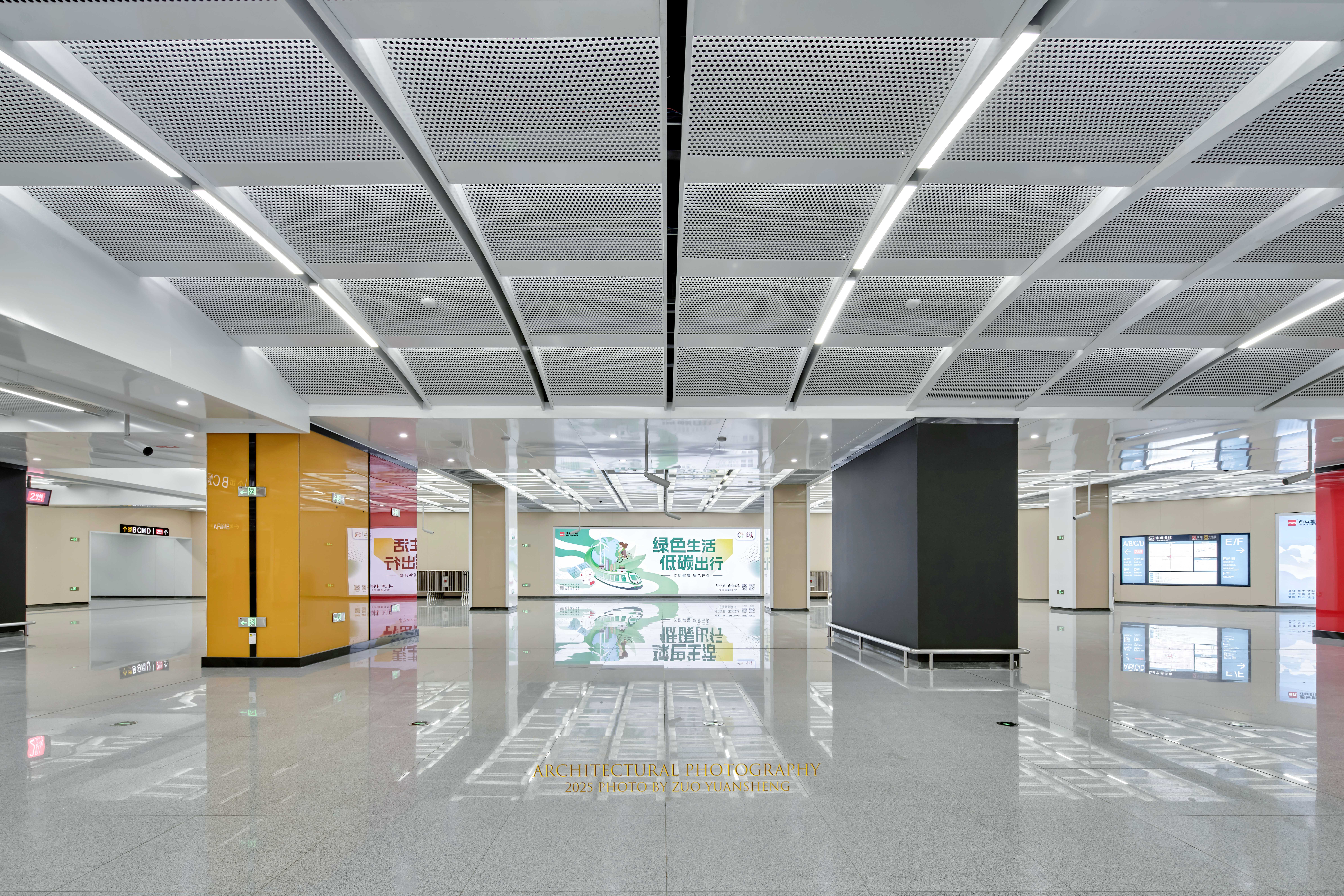 西安地铁八号线（市图书馆站）—— 空间摄影-2