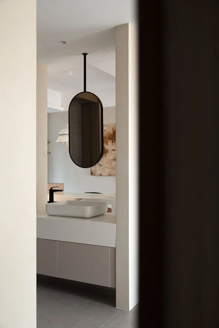 绿城·桂花园 · 150㎡现代极简诗意家居设计丨中国潍坊丨壹米设计事务所-19