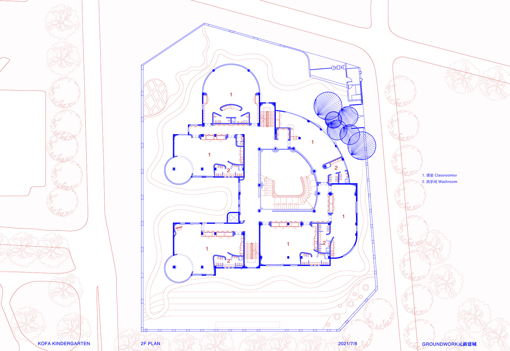 深圳科发幼儿园丨中国深圳丨元新建城(深圳)建筑师事务所有限公司-59