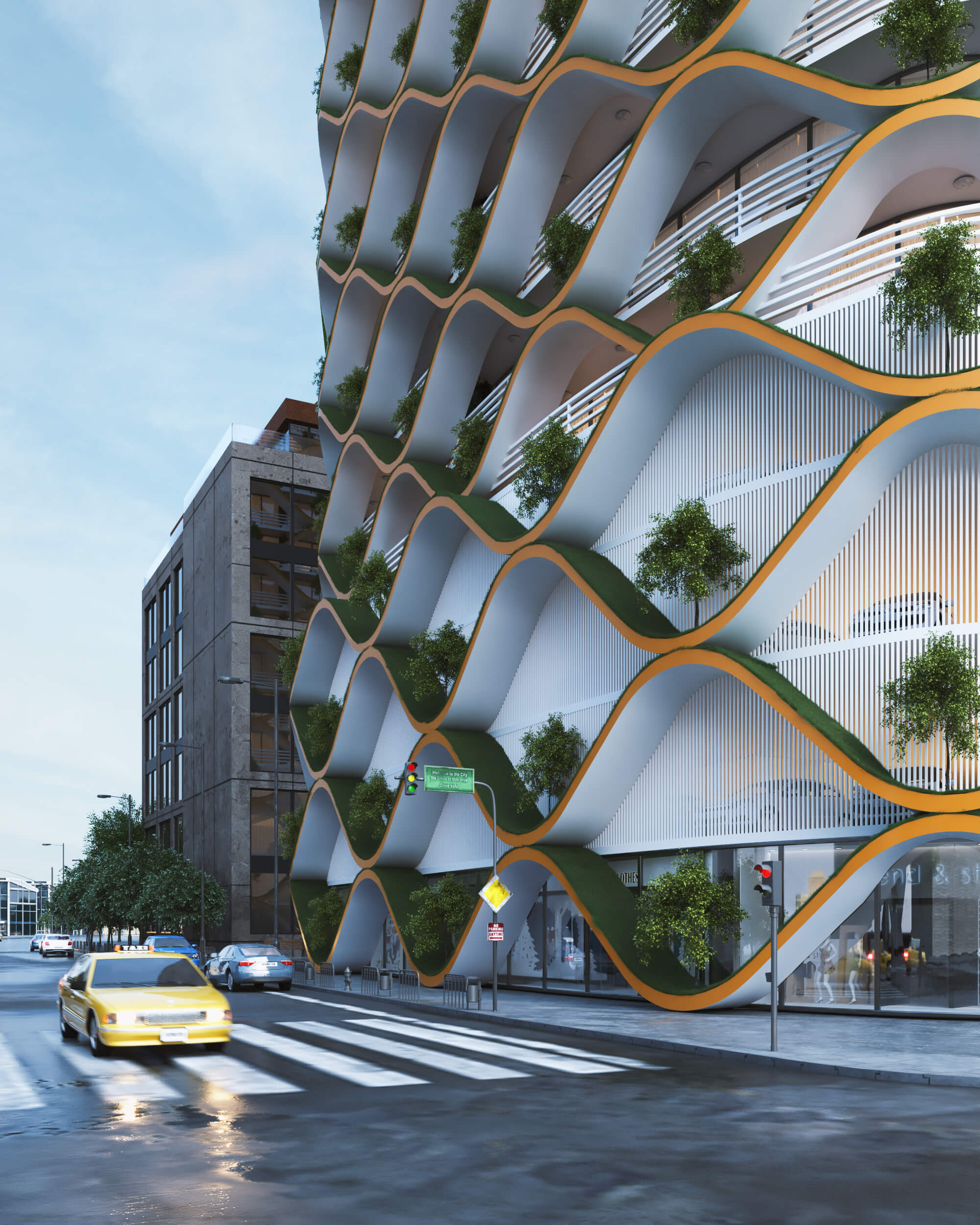 Wave Residential Complex in Mumbai, India by Milad Eshtiyaghi Studio Milad Eshtiyaghi-4