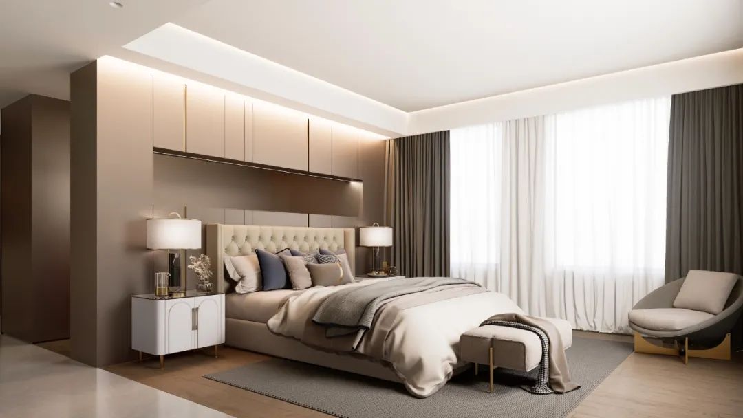 阳光紫郡 · 浪漫轻奢的玻璃糖块空间丨中国成都丨集辰创意空间设计-42