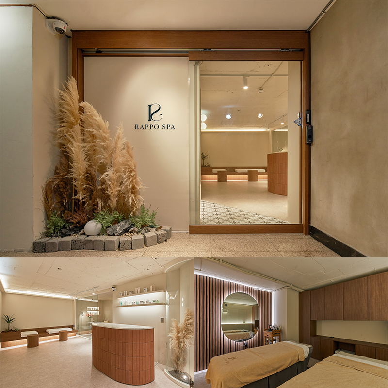 30 平米高级 SPA 店，白色与原木的精致空间-1