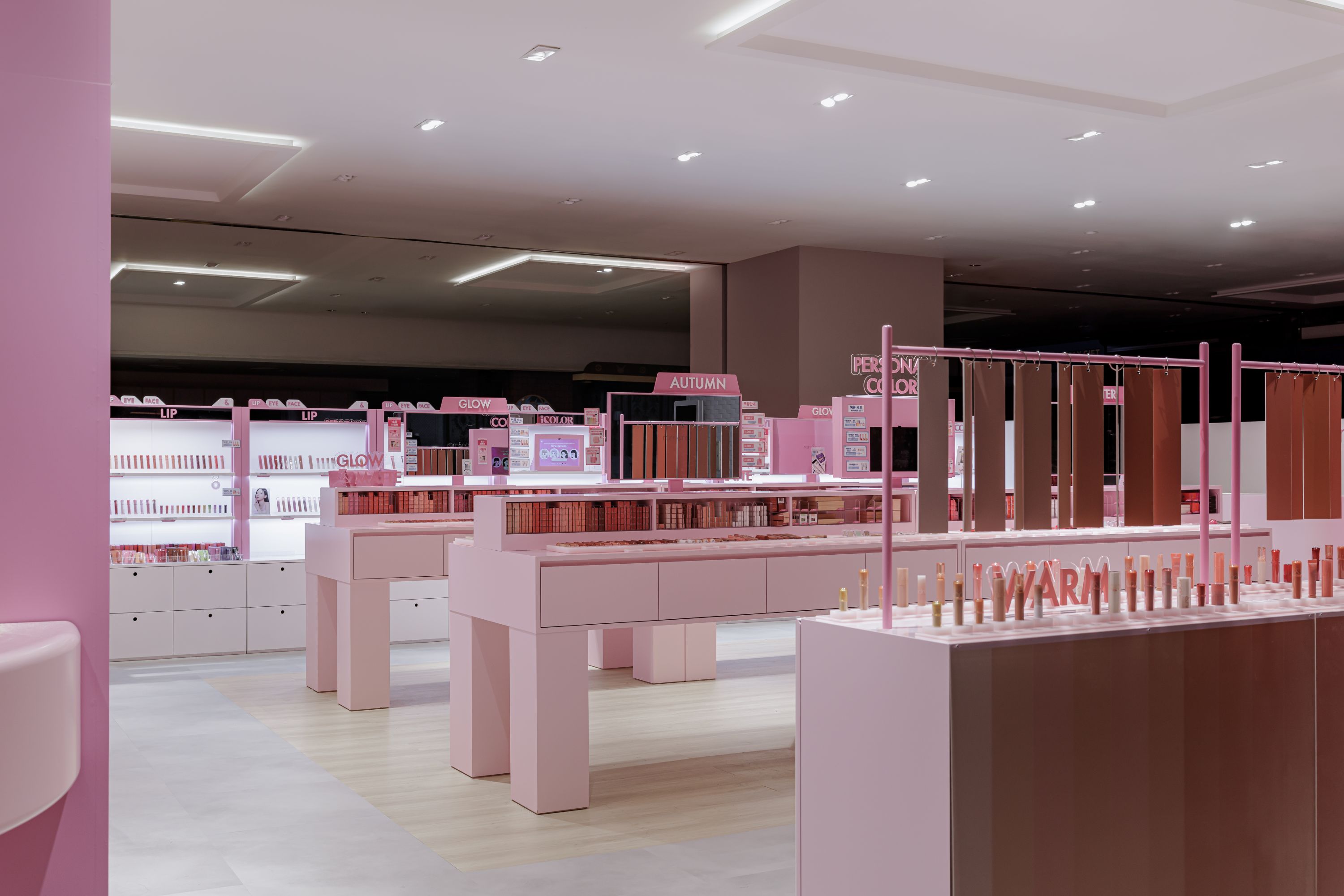 Rom&nd快闪店，釜山乐天百货店丨韩国-7