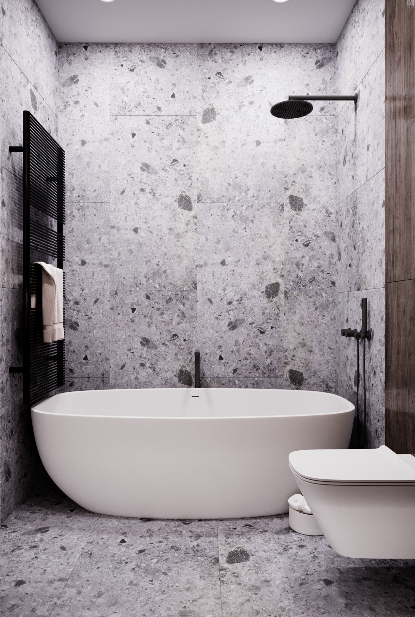 高级黑色系公寓设计 细节超多！-25