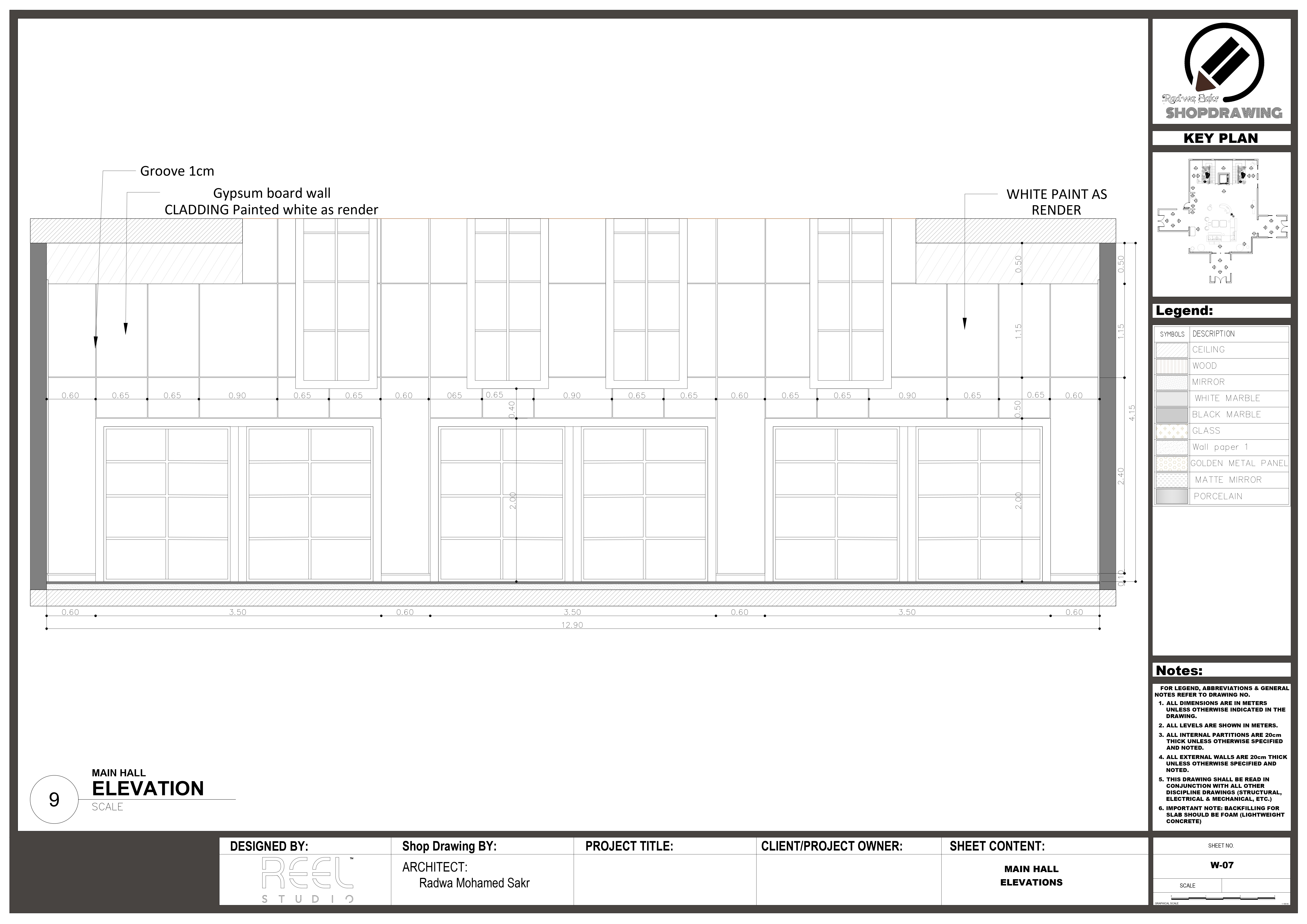 ShopDrawing For Main Hall in Residential Palace-8
