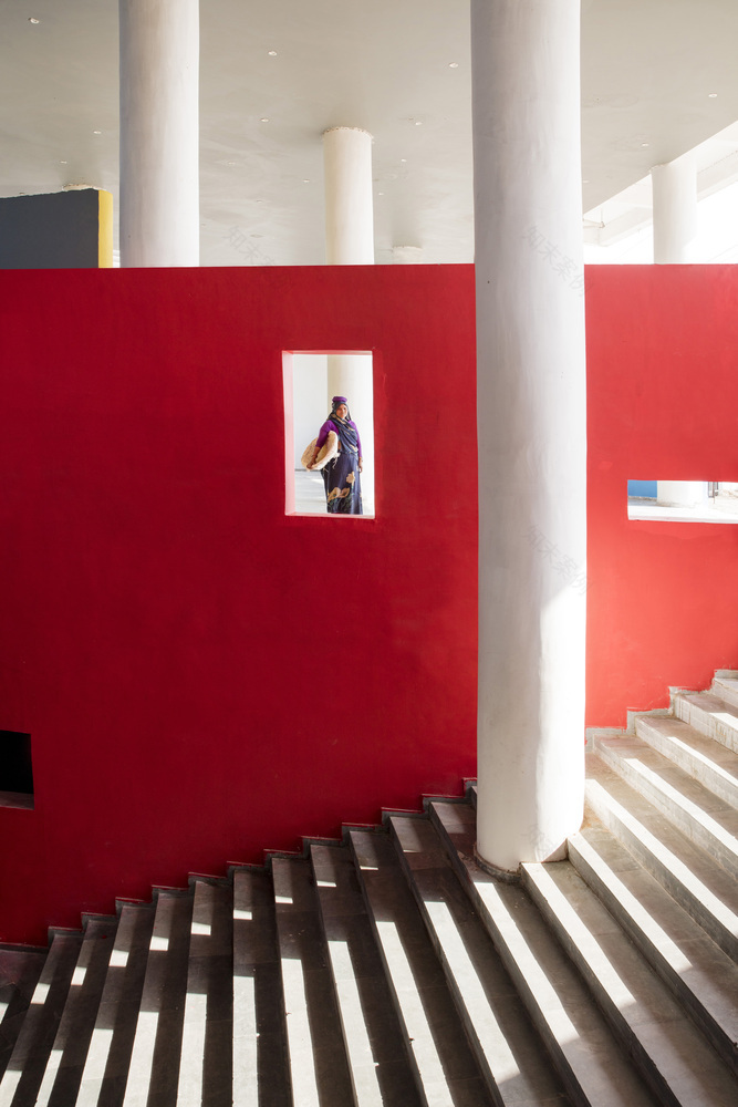 印度 CGC 学生宿舍丨Charged Voids-40