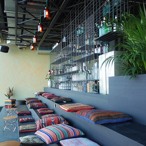 Plants create "urban jungle" at Berlin hotel by Studio Aisslinger-0