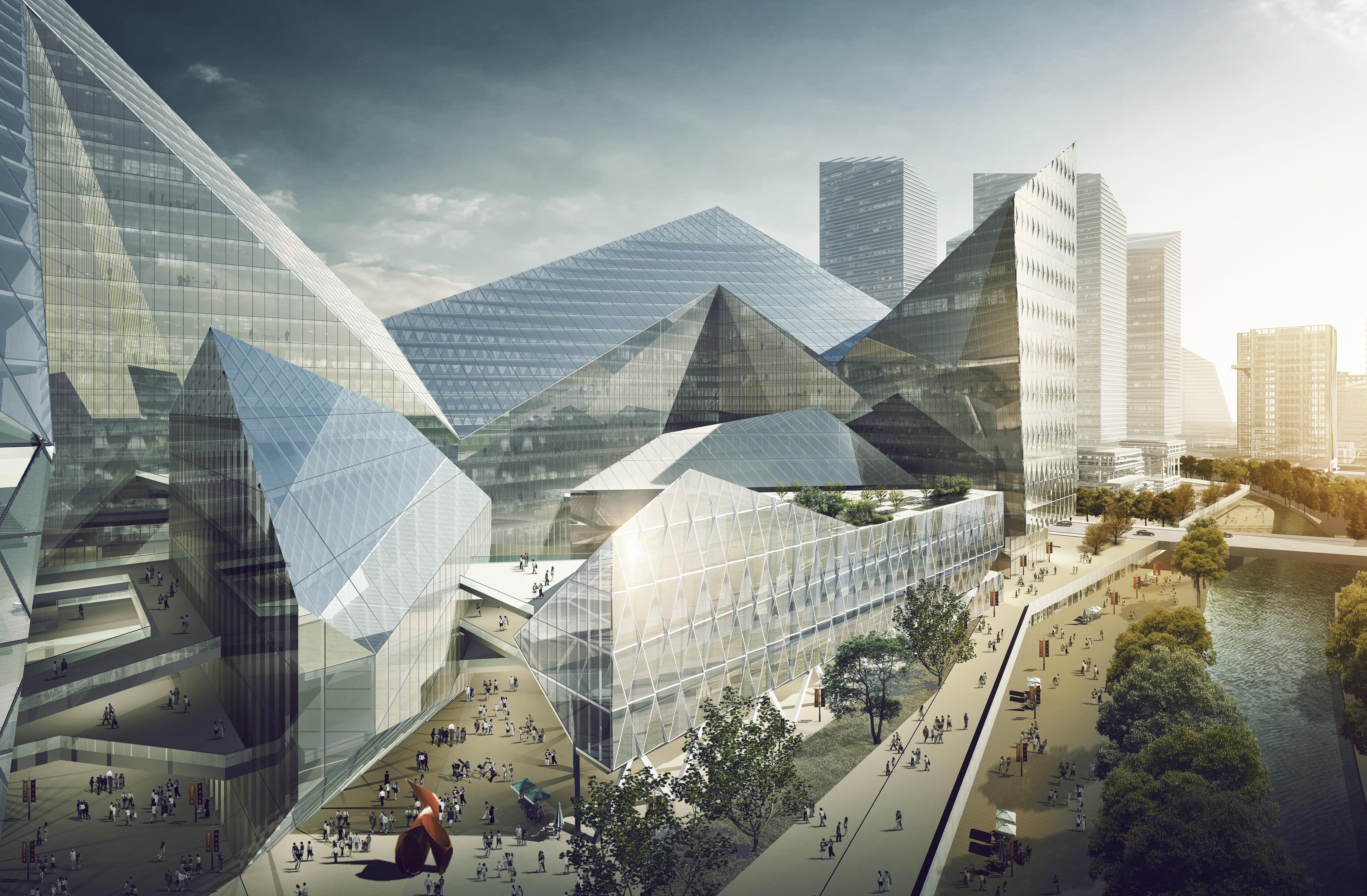 北京宝林未来城办公空间设计丨中国北京丨Daniele Lazzaretti Architect.-6