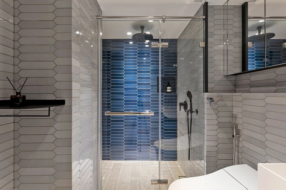 黑白配温暖明亮 70㎡家居设计-47