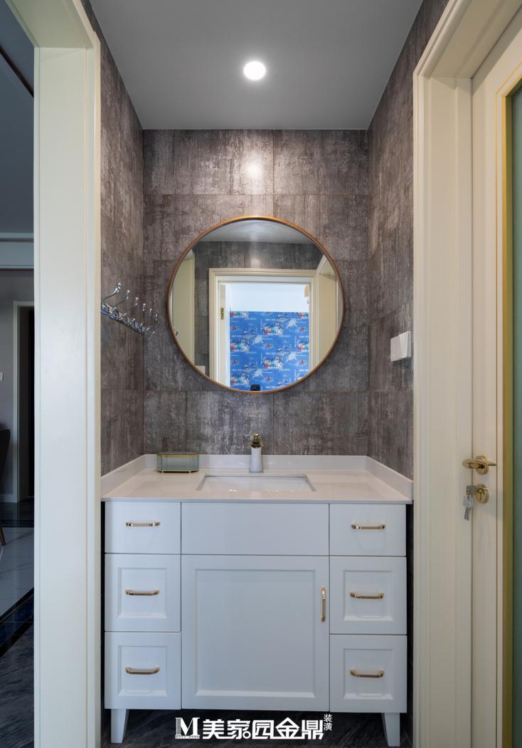 平层丨美家园金鼎装潢 招商花园 现代轻奢-14