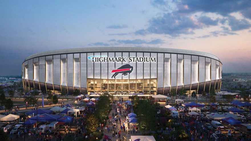 新高马克体育场丨美国布法罗丨Populous-2