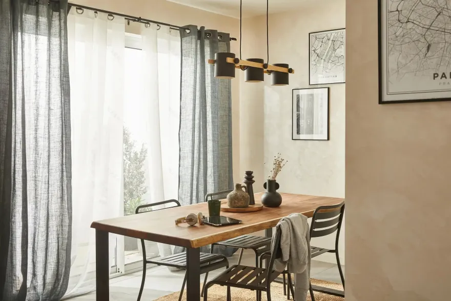 开放式木质厨房设计,现代而温馨-11