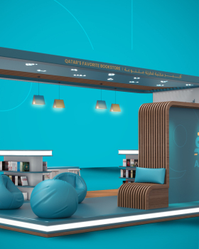 Alif Book Store - Exhibition Stand