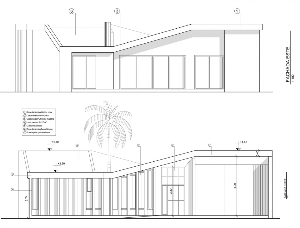 天井之家 · 室内花园为核心的现代穹顶住宅丨阿根廷科尔多瓦丨Ambroggioarq-34