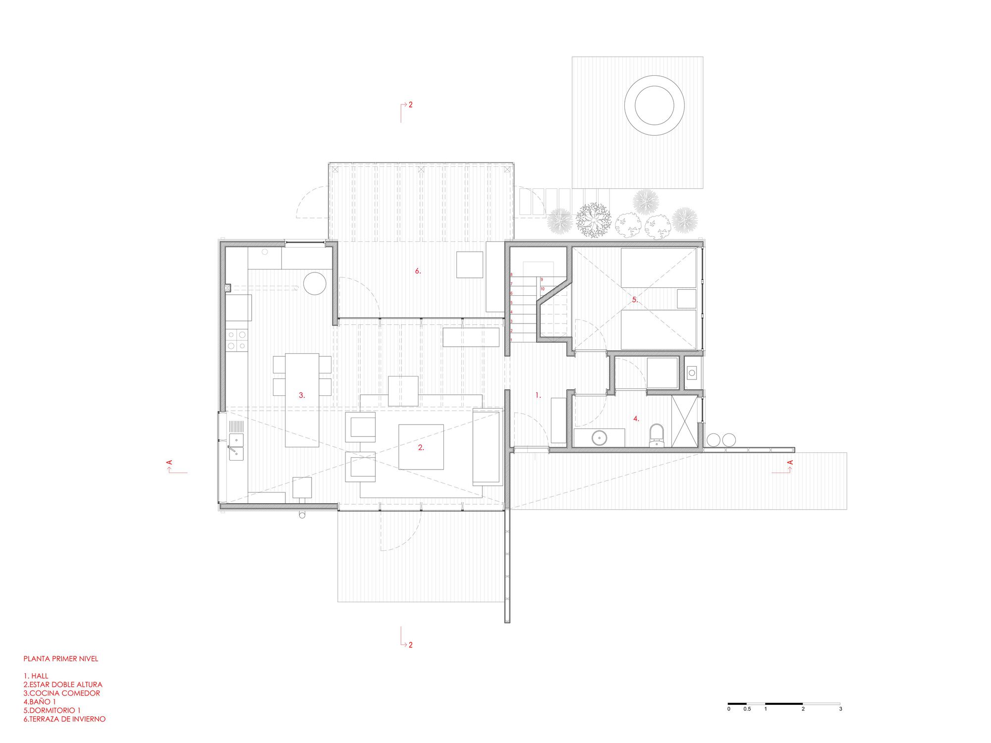 Casa Cumbre 住宅丨智利丨Viento Norte-45