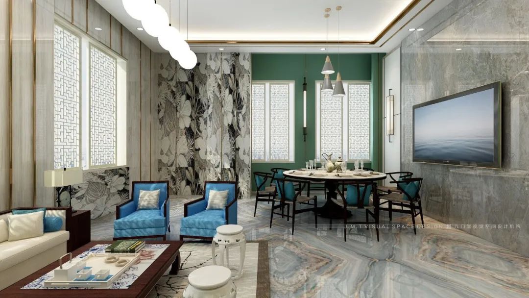 诗意新中式会所,温润儒雅的空间美学-22