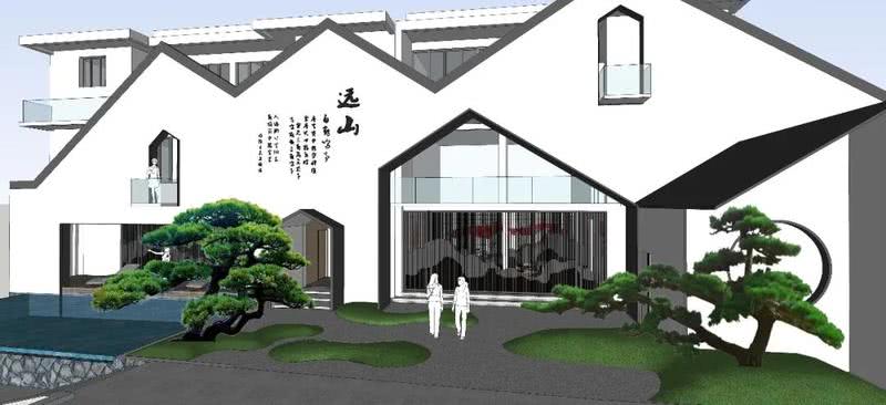 远山餐厅——现代艺术与传统元素的完美融合-26