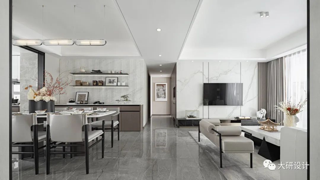 淄博世茂璀璨珑府 165 户型样板间丨中国淄博丨Yan Design 大研设计-21