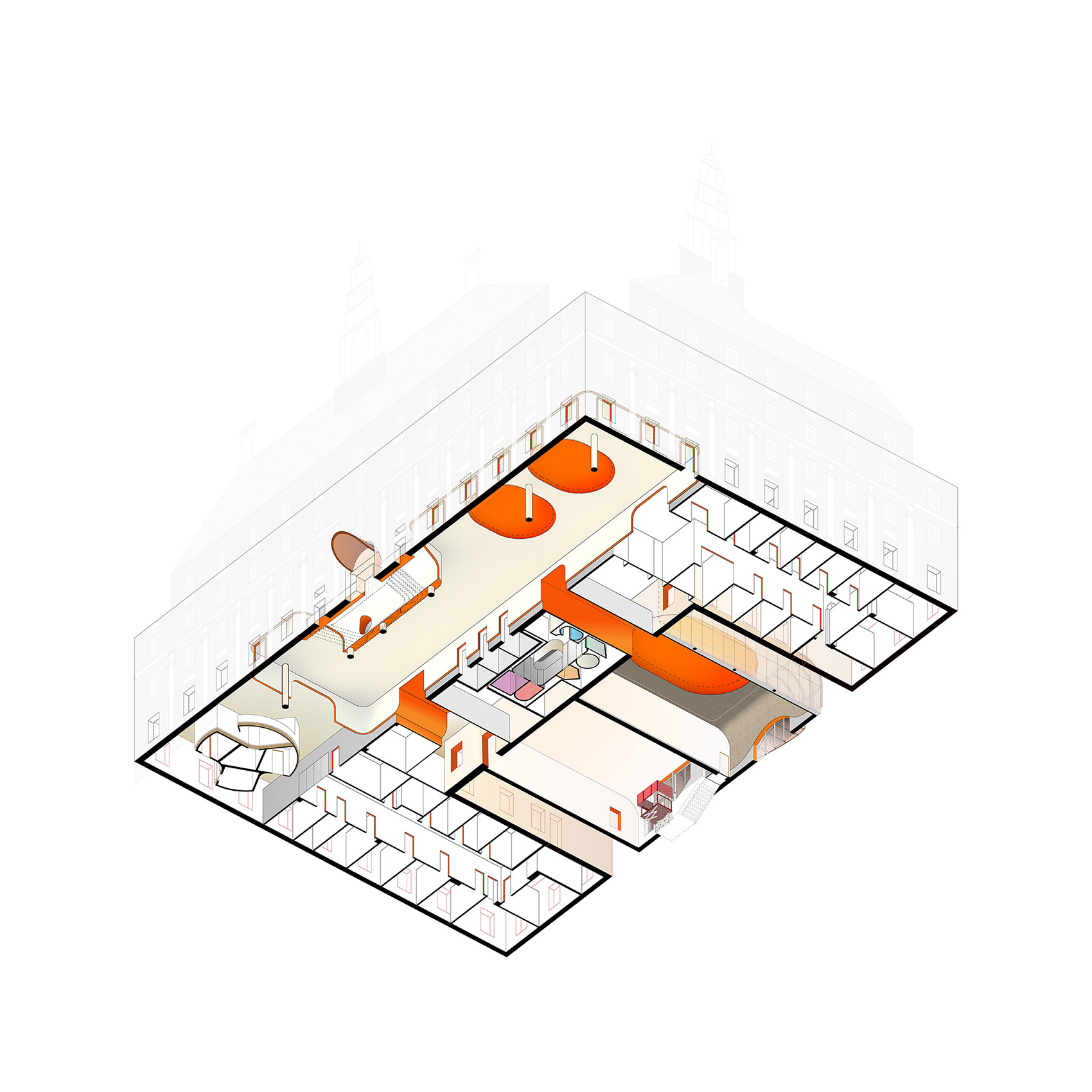 罗德岛设计学院学生中心，美国 / WORKac-90