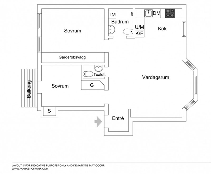 斯德哥尔摩优雅北欧极简公寓-21