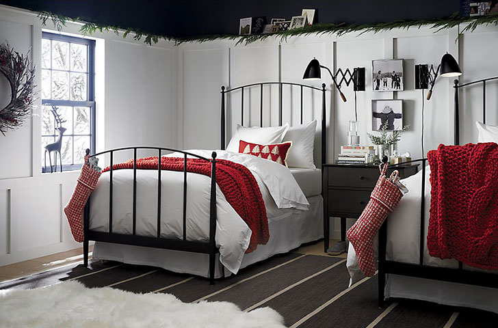 Crate & Barrel 圣诞家居设计-6