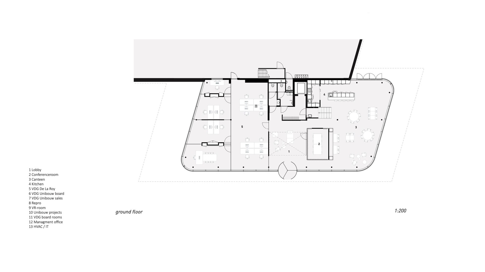 荷兰 VDG 总部大楼,绿色环境中的现代办公空间-17