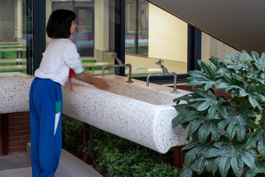 广州南方学院番禺附属中学景观改造丨中国广州丨BAM百安木-63