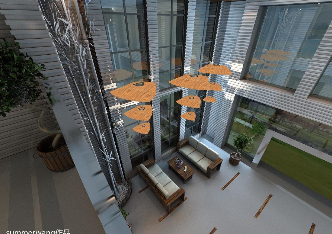 
嘉业地板办公楼展厅项目 -22