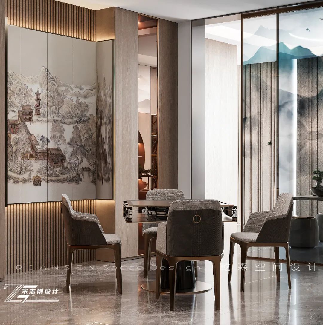 摩登品格自在悠然丨乾森空间设计-36