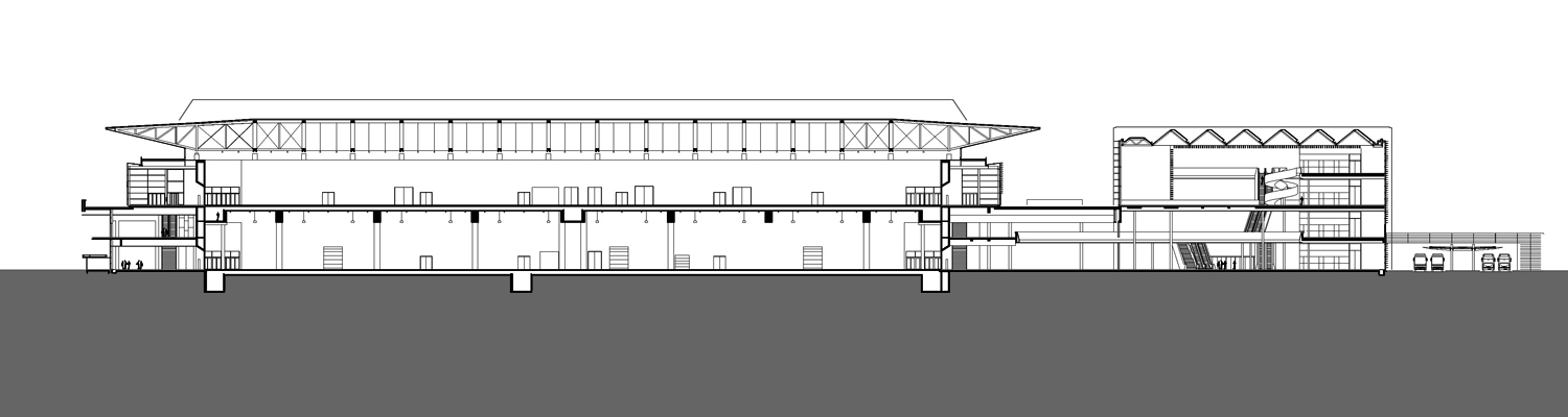 Messehalle 11 und Portalhaus FFM Messeneubauten-38