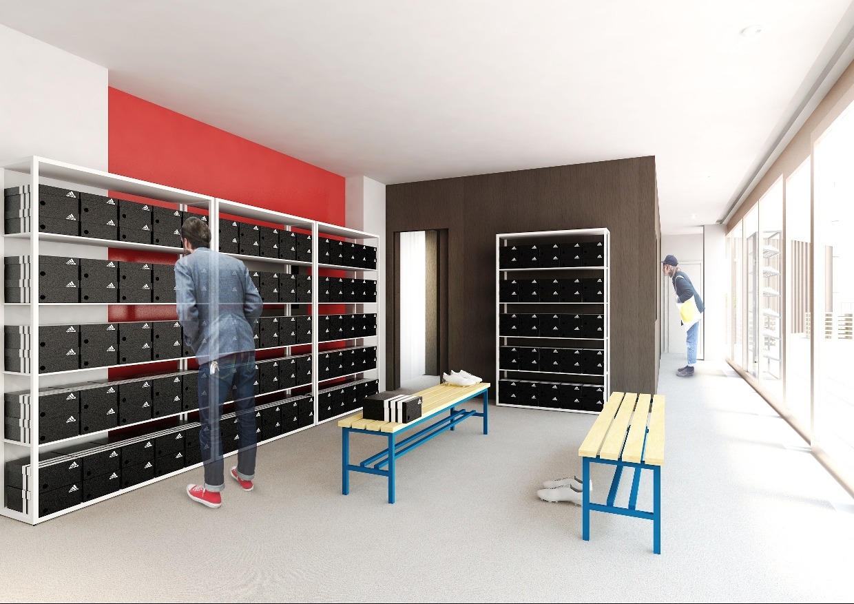 2016 欧冠 Adidas 概念店设计-26