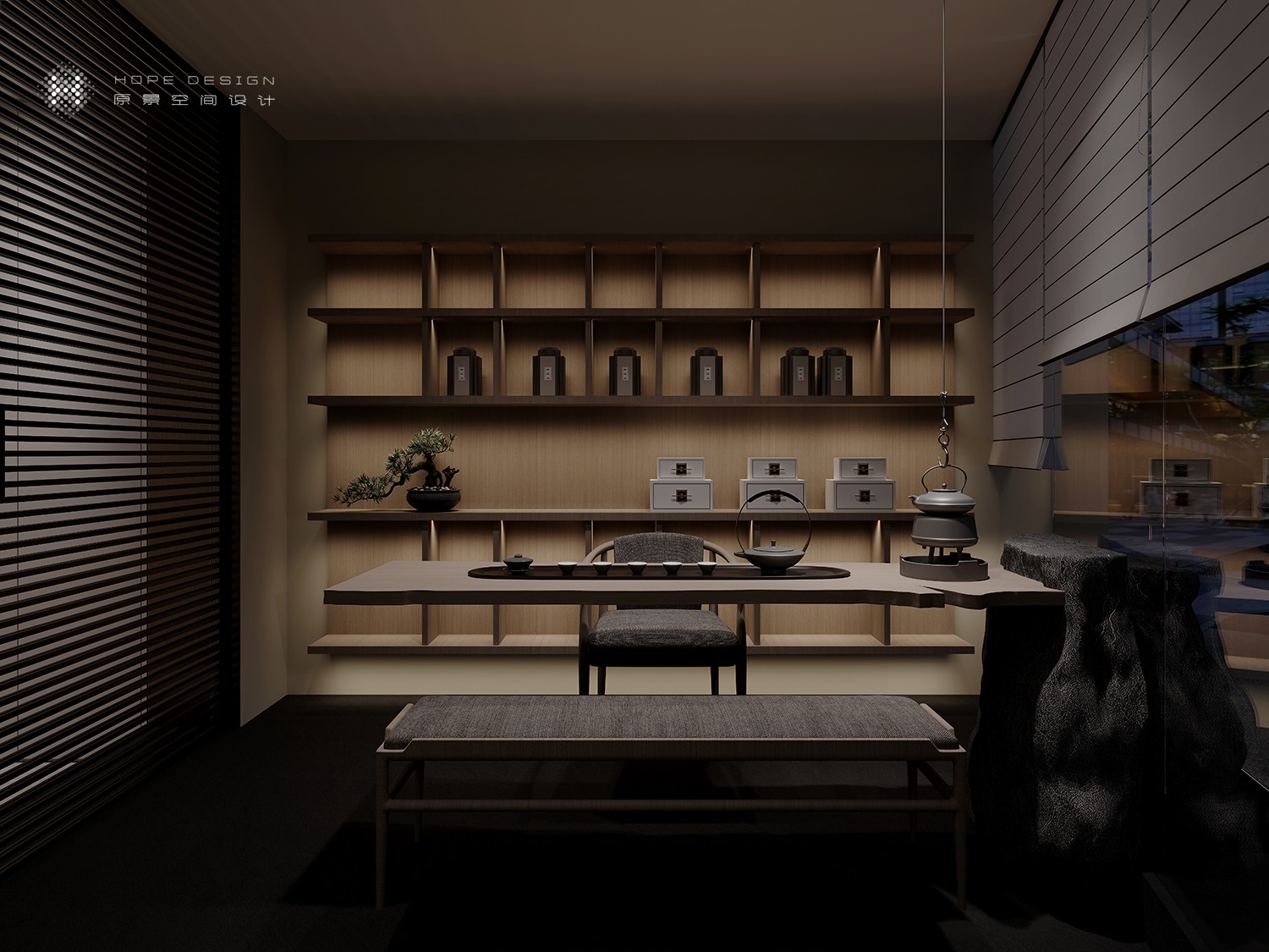 深圳·一家神秘的木作展厅丨中国深圳丨原景空间设计-22