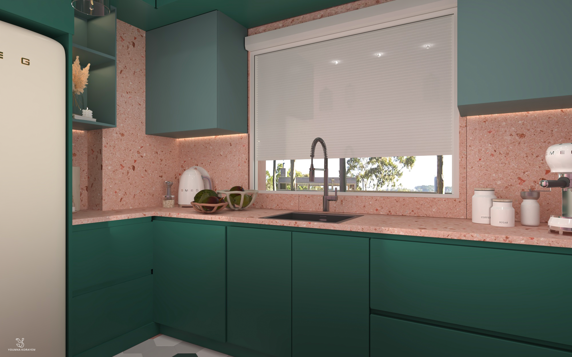 Memphis 厨房丨埃及丨youmna korayem-6