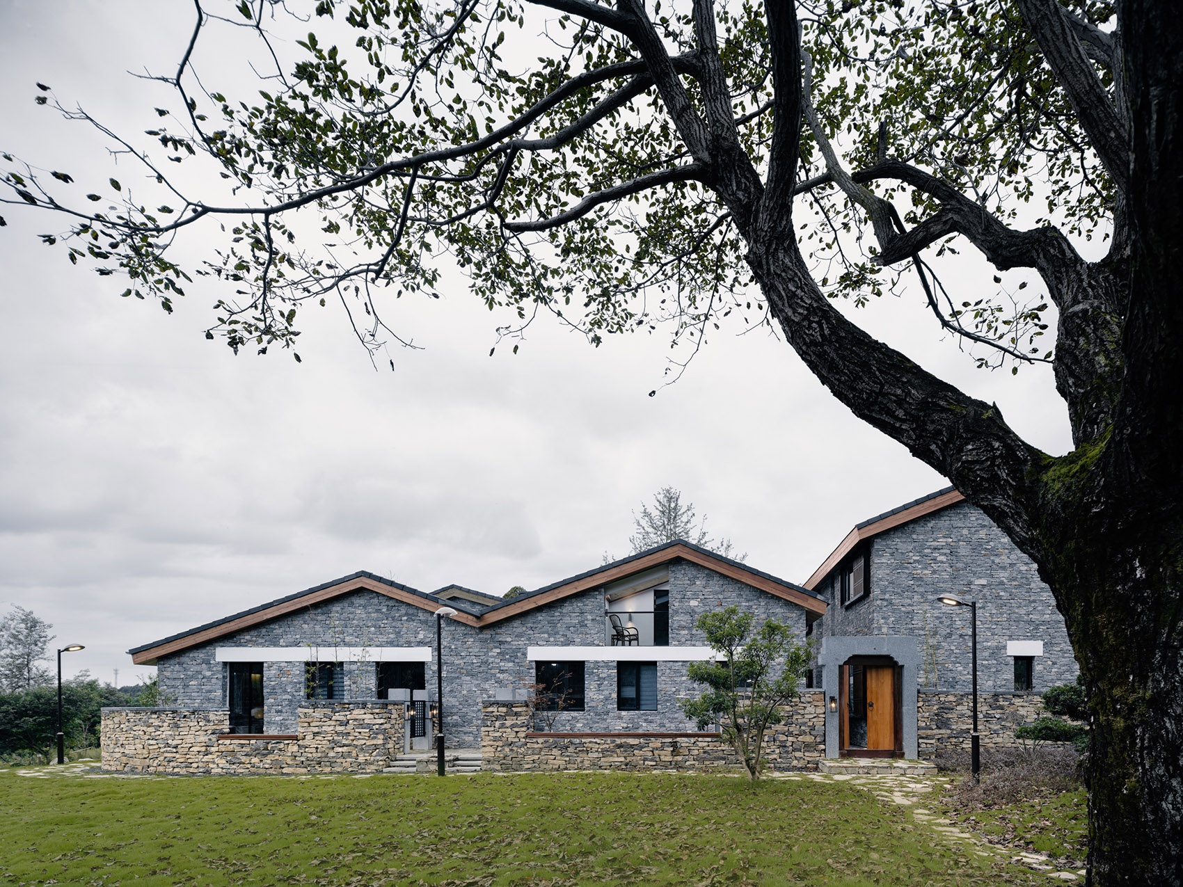 刀田驿山居丨中国湖北丨华中科技大学建筑与城市规划学院见微知筑工作室-13