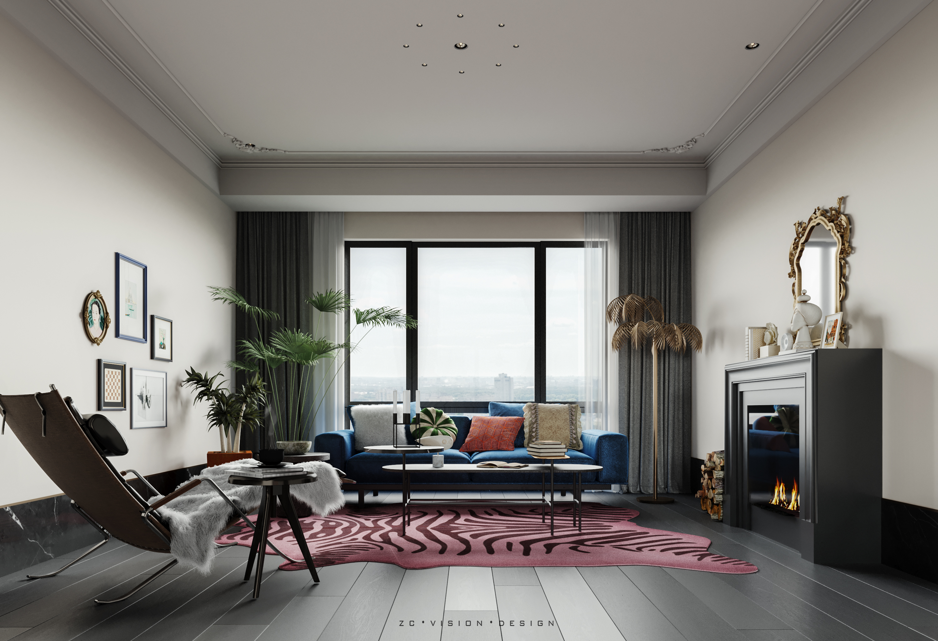 复古现代风格表现-5