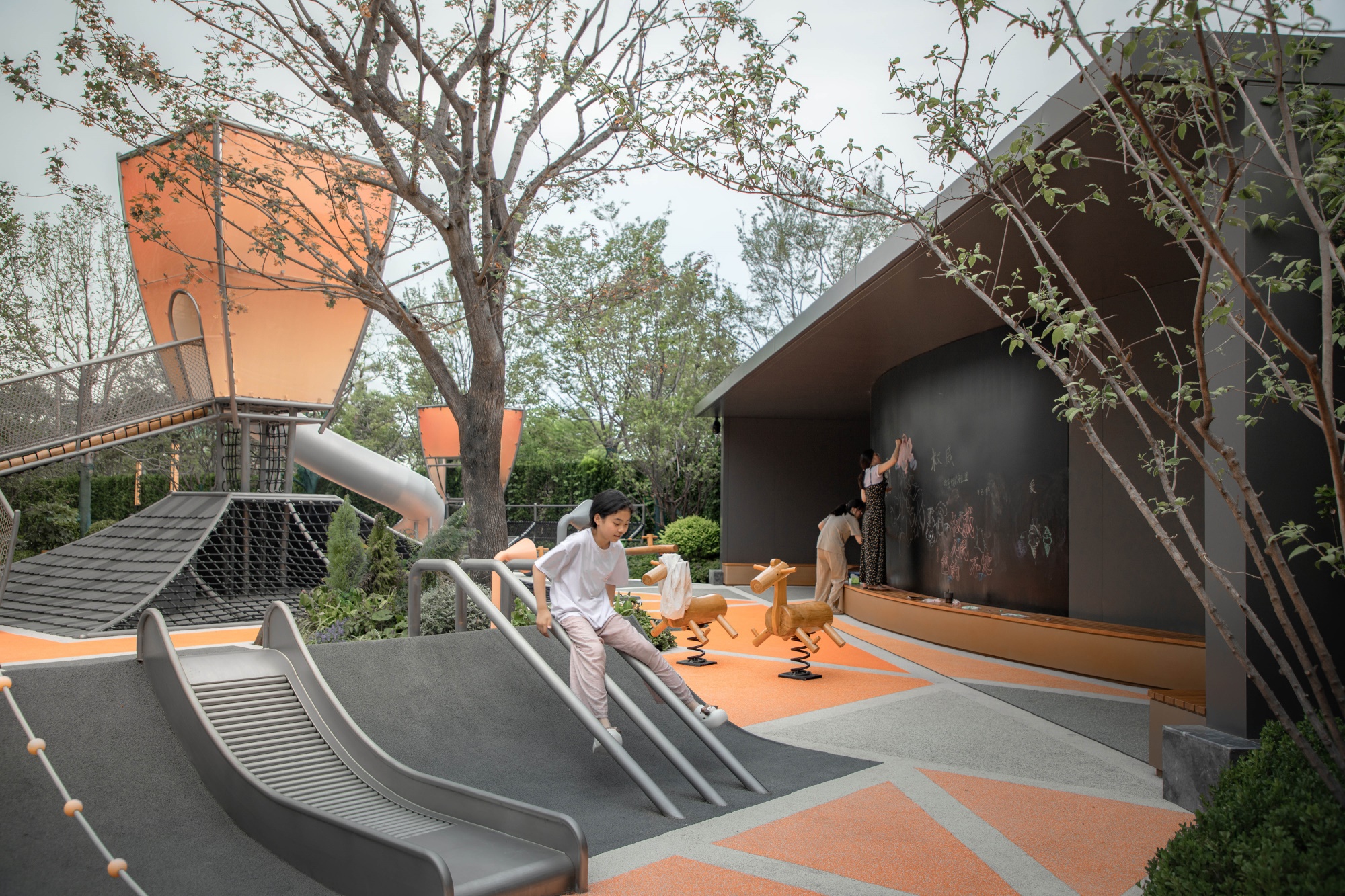 万家灯火 · 孔明灯下的国风儿童空间丨中国南阳丨喜随设计-48