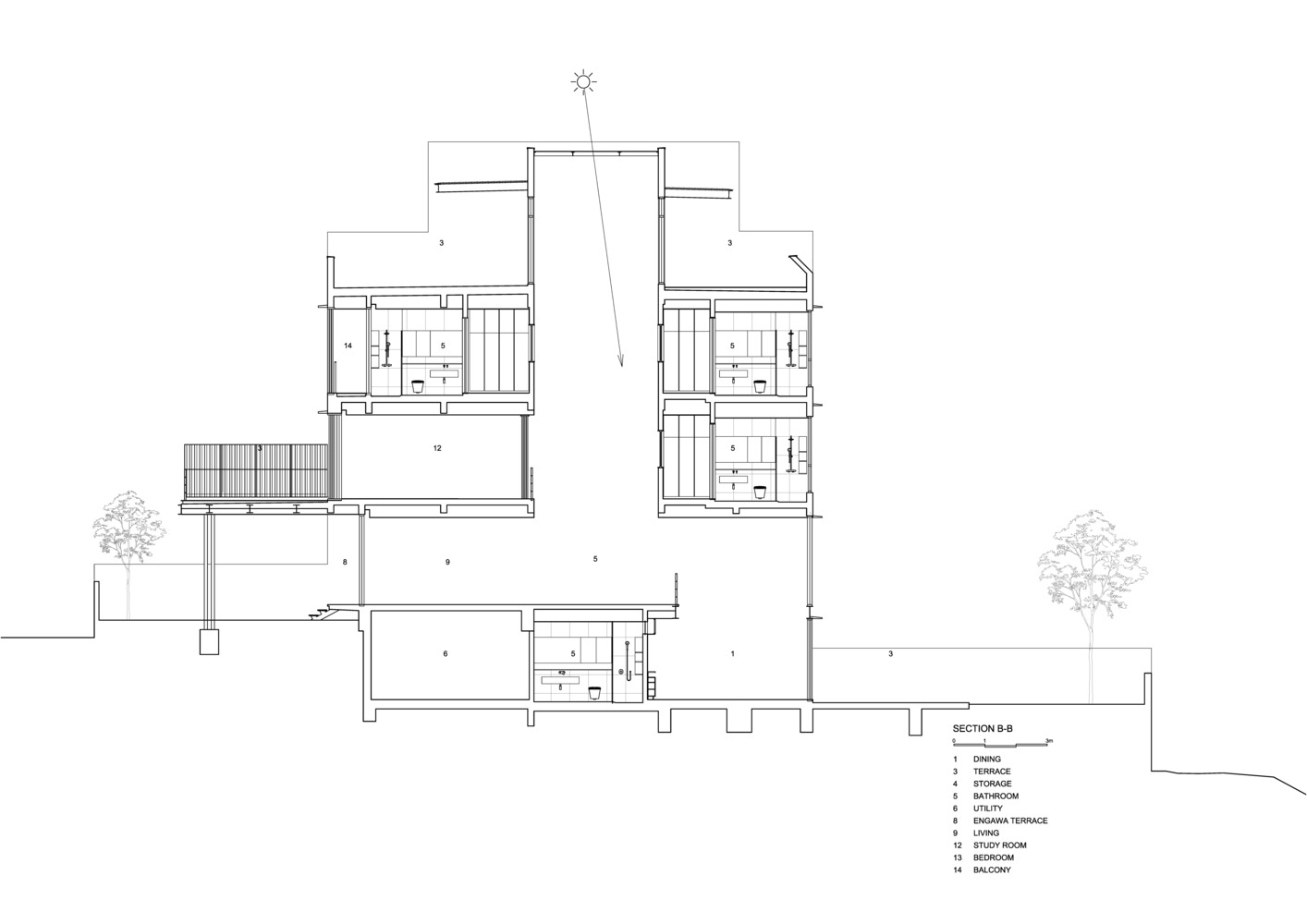 新加坡现代别墅设计丨Atelier M+A-33