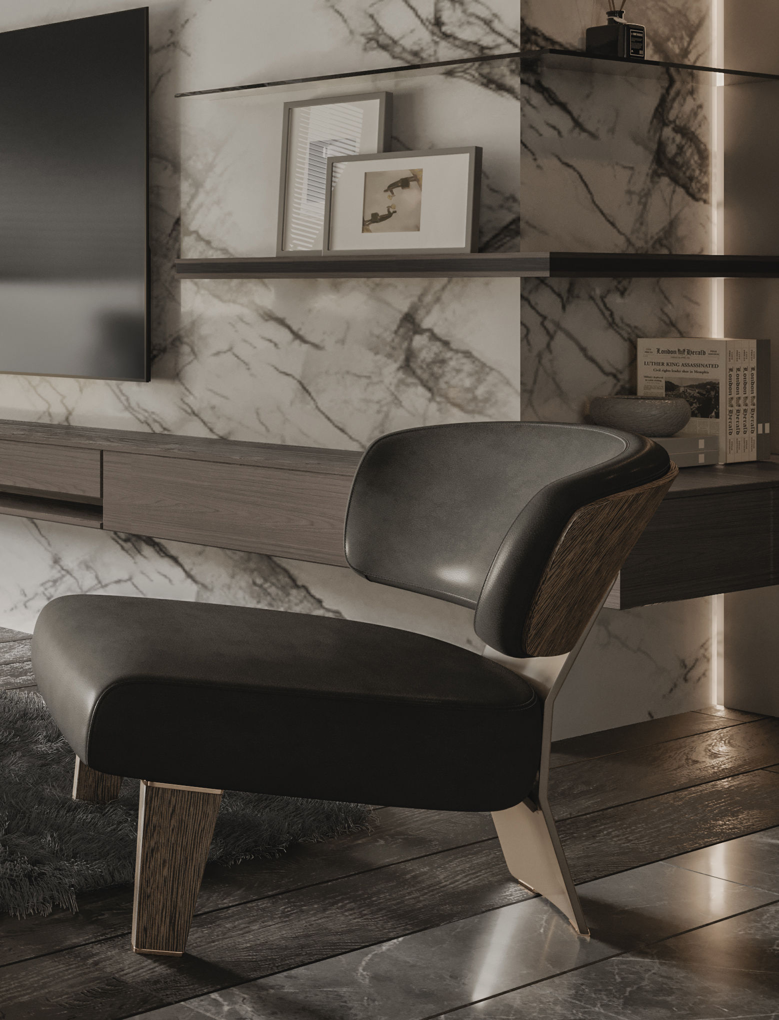 杭州台式风格黑项目，3DMAX、PSCC、NIK 7、Corona 5.0 渲染-12