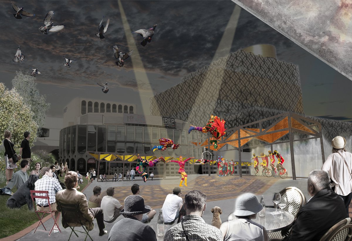 Centenary Square公共空间竞赛项目丨英国伯明翰-8