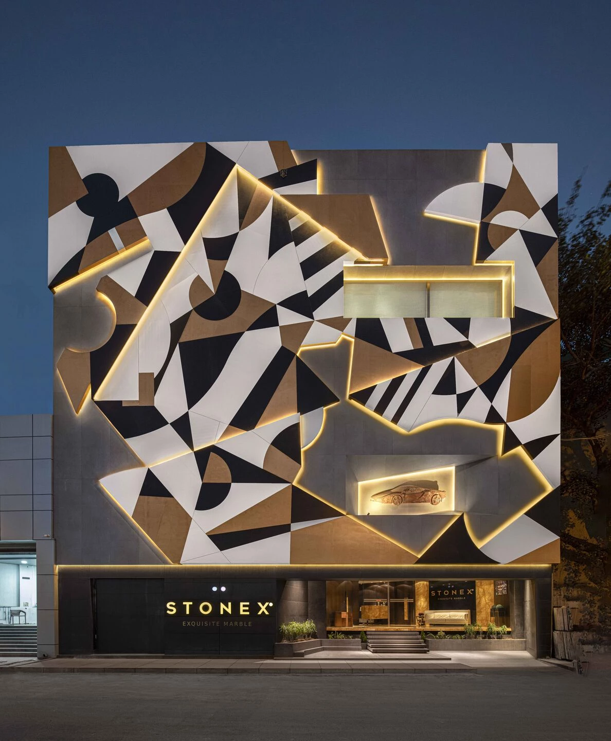 Stone· India 建筑丨印度新德里丨Spaces Architects @ ka-5