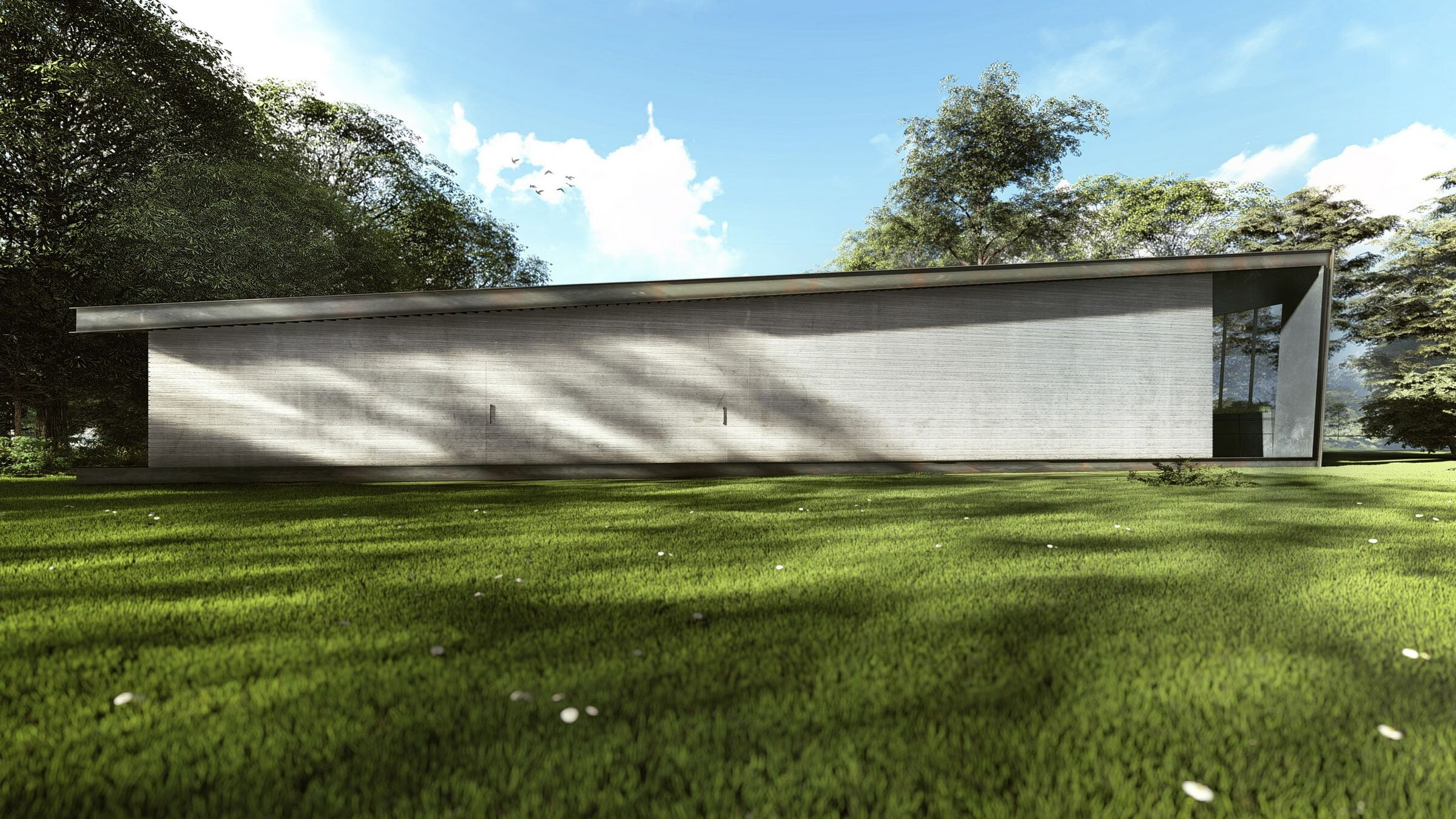 三角形的独立别墅 · Heram Architects 的绿色温室设计-33