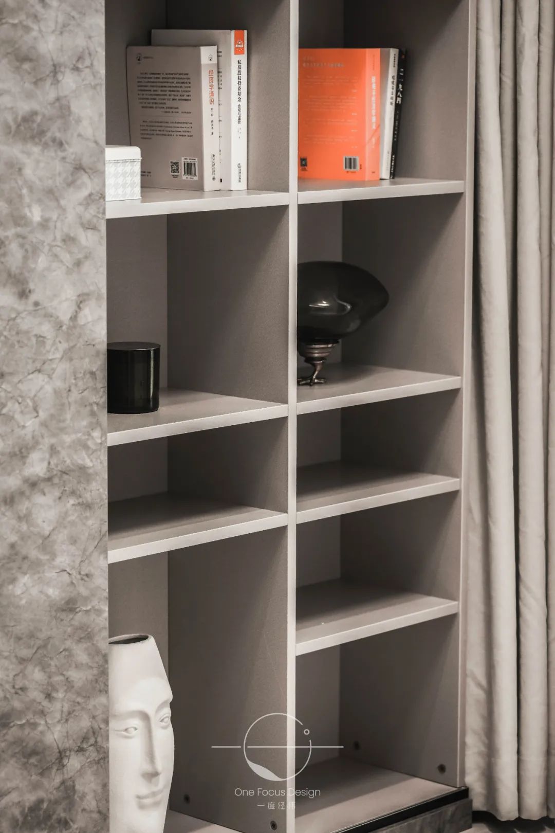 香山美墅 166㎡现代轻奢空间，雅致灰调与绿植的完美融合-42