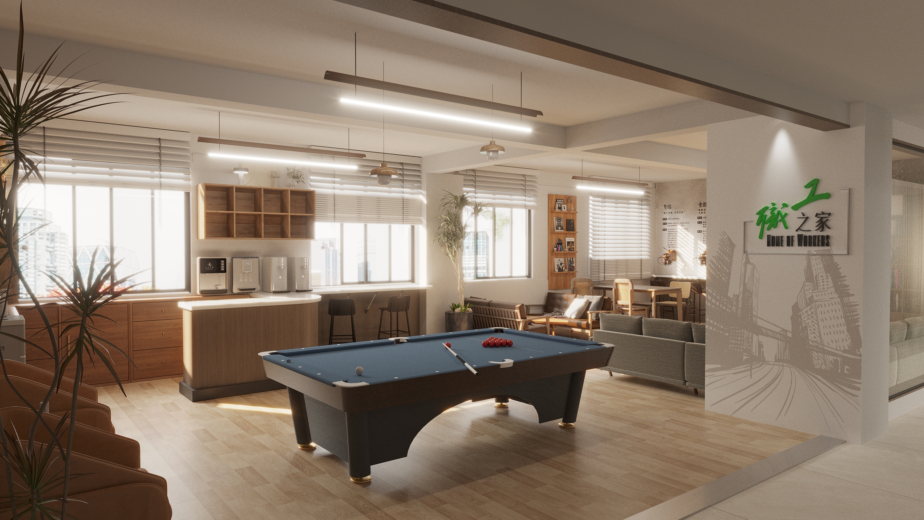 云南交投办公楼楼层改造-7