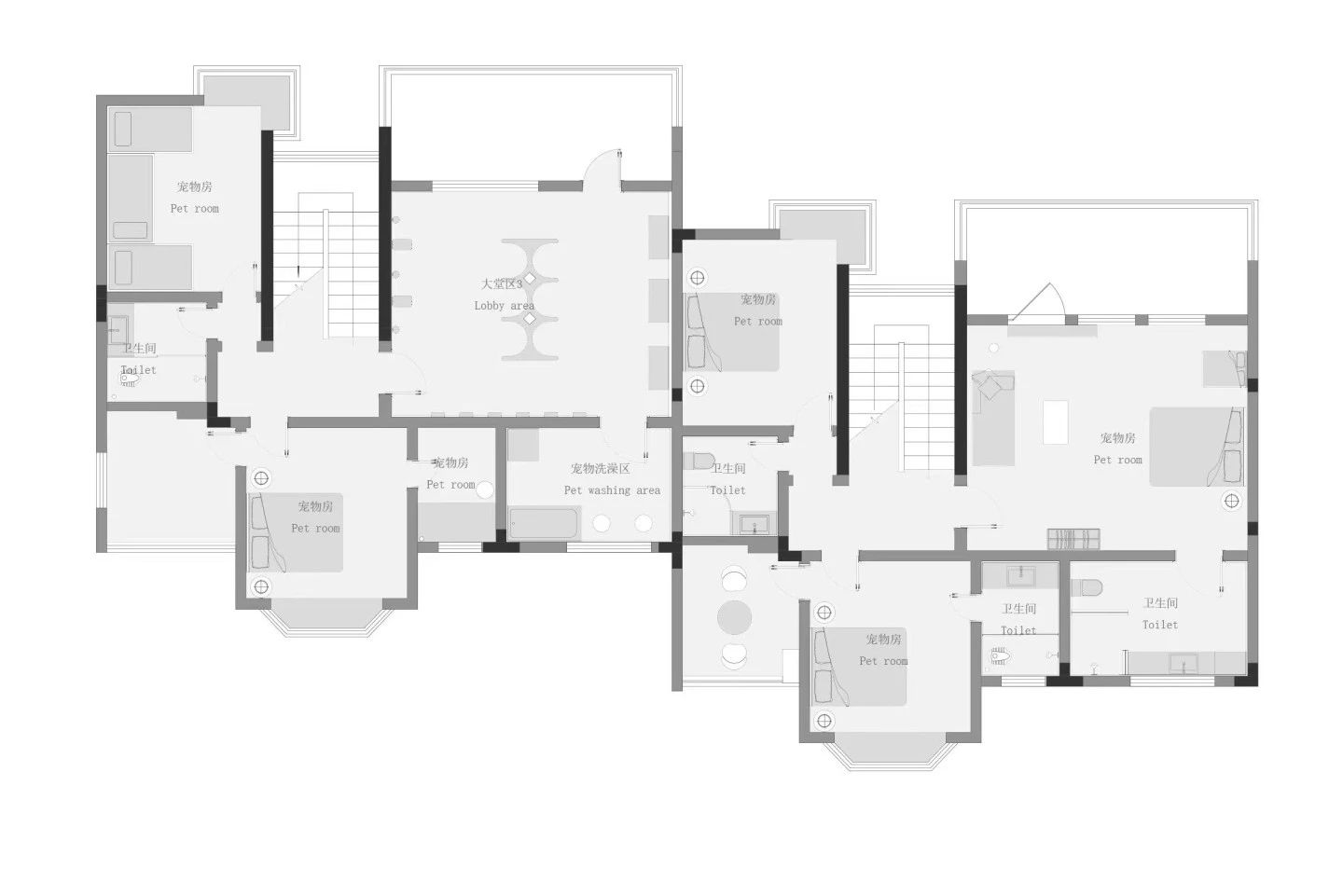 gogoart 宠物酒店丨中国重庆丨重庆秩合予美空间设计机构-68